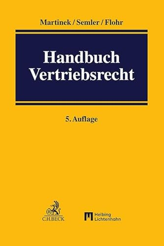 Handbuch Vertriebsrecht: National - international