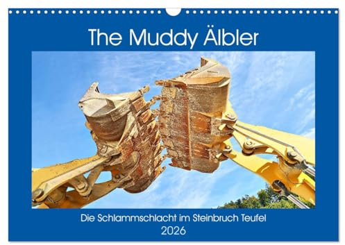 The Muddy Älbler (Wandkalender 2026 DIN A3 quer), CALVENDO Monatskalender: Tolle Schlammschlacht mit Hindernissen. (CALVENDO Sport)