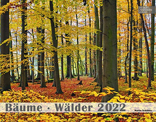 Calendrier Arbres-Forêts 2022 | Calendrier mural Arbres-Forêts/Allemagne en grand format (58 x 45,5 cm) : Calendrier grand format 58 x 45,5 cm: Großformat-Kalender 58 x 45,5 cm