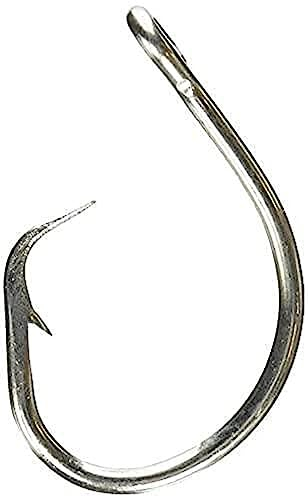 Mustad Classic 2 extra Starke Duratin-Kreis-Angelhaken | stark für schwere Thunfisch | weniger Tiefe Haken zum Fangen und Lösen, 14/0