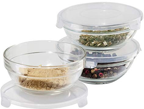 Oggi Pinch Bowls, 118 ml, transparent