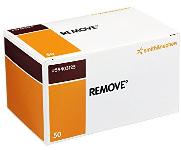 REMOVE entfernt Kleberückst.v.d.Haut Tücher