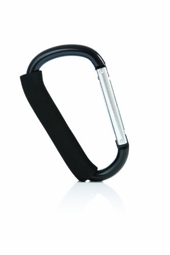 Dreambaby Stroller Hook Caribiner (Black), one size