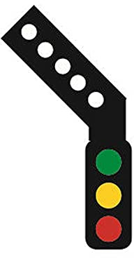 Train Tech TTSS3L Digital, Signal, Multicolour