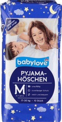 babylove Pyjamahöschen Größe M 4-7 Jahre, 17-30kg, 1 x 10 St
