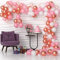 Vivuzono Balloon Arch Garland Kit | Pink Rose Gold White Balloons in Assorted Sizes | Decorations for Parties Wedding Baby Shower Graduation | Includes Glue Strip