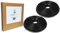 2 filtros AquaHouse de carbón de 190 mm compatibles con varias campanas de cocina de AEG, Britannia, Candy, Electrolux, Zanussi