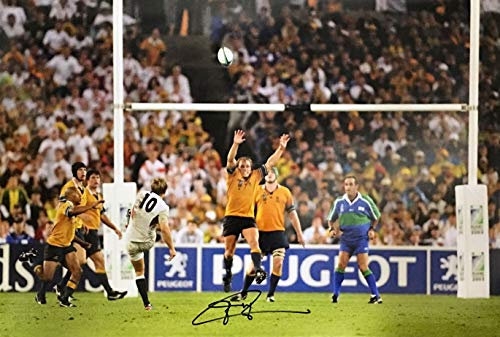 Allstarsignings Jonny Wilkinson signed GIANT 30X20 England Rugby photo with COA & proof 2003 World Cup