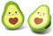 Legami - Set mit 4 Clips zum Schließen der Packungen, 4,3 x 5,5 cm, Thema Avocado