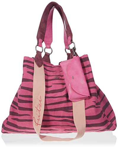 Fritzi aus Preussen Canvas Izzy Bag Zebra Pink