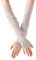 iSpchen 1 Paar Summer Ärmlinge Sonnenschutz Armstulpen Damen Elegante Spitzenhandschuhe Kühlung Eisseide Arm Sleeve Ultradünne Spitzen Armschutz Ärmel für Radfahren,Laufen,Golf,Fahren