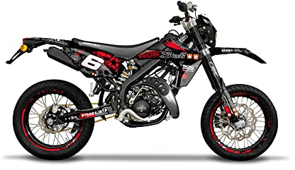 Dekor Kit Rieju MRT 2009 - 2021 Stage6 rot / schwarz