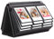 Álbum de Fotos de Escritorio Mini con 96 Bolsillos para la Cámara Instantánea Fujifilm Instax Mini 12/11/9/40/EVO, Compatible con Películas Polaroid Z2300/PIC - 300P/Z2300/Snap (Negro)