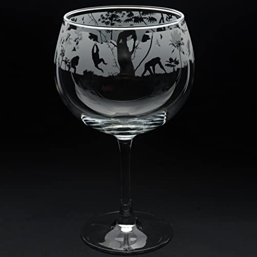 Milford Collection Animo Glass Gin Balloon 70cl - Monkey