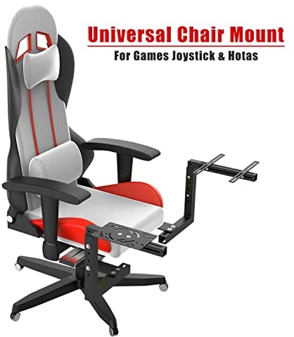 EG STARTS Soporte Universal de Silla para Joystick y Acelerador de Simulación de Vuelo Compatible con Logitech X56, X52, X52 Pro, Thrustmaster T-Flight, A10C Warthog, T.16000M, TCA