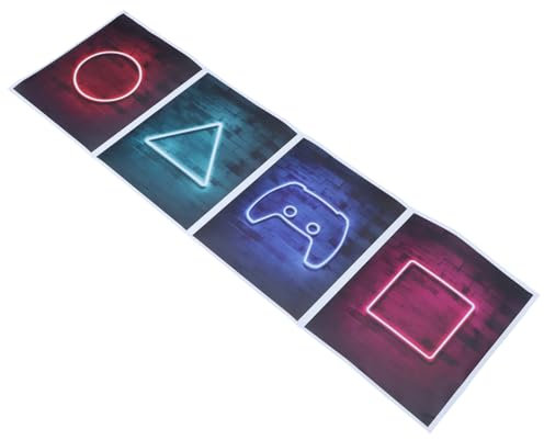 Veemoon Gaming Wandsticker Mit Selbstklebendes Wanddekor Für Jungenzimmer Gaming- Deko Material Für Schlafzimmer Und Spielzimmer