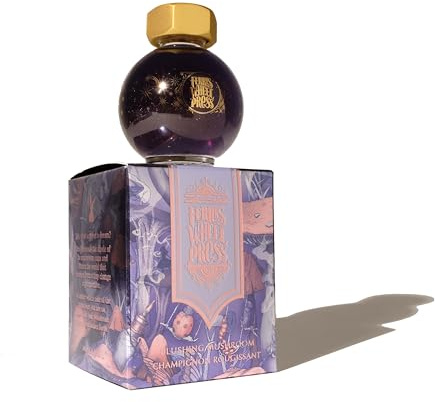 Ferris Wheel Press Fountain Pen Ink | FerriTales Collection | Blushing Mushroom Light purple with Rose Gold Shimmer | 20ml