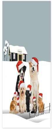 FYRHLH 3d Türtapete Selbstklebend Tiere & Hunde Türposter Fototapete, Schlafzimmer Wohnzimmertür Aufzug Tür Aufkleber B90 x H200cm