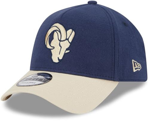 New Era A-Frame 9Forty Cap Moleskin Los Angeles Rams Navy