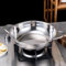 The Cooking Companion Faitout à double poignée Finition inox 26 cm