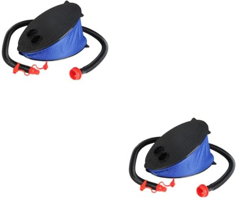 Cabilock 2St Fußpumpe aufblasbarer Polster aufblasbare Matte aufblasbares floß aufblasbare matratz flickzeug luftmatratze aufblasbares Fischerboot Schlauchboot Pumps Fußluftpumpe