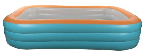 Piscina Gonfiabile Pieghevole, Bambini Sicuri Pieghevole Stabile Piscina Gonfiabile Ecologica per il Giardino (2,6 m/8,5 piedi)