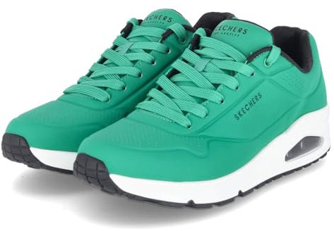 Skechers Baskets UNO Night Shades pour femme, vert, 41 EU
