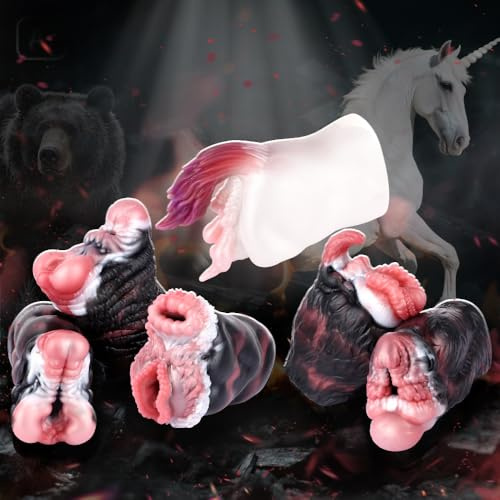 Realistischer Tier Masturbator Taschenmuschi Sexspielzeug Für Männer Solo 6 Modelle Groß 3D Silikon Tier Vagina Masturbatoren Cup Masturbator Penismassage Penistraining Sex toys (G6259-Malayan tapir)