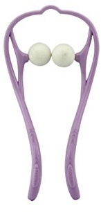 Manuelles Griffen Selbstmassage Nackenmassagegerät mit Ergonomischen | Multifunktionales Massagegerät, Tragbar für Büro und Zuhause, Geeignet für Taille und Knie, aus Pp und Tpr Zufällige Farbe