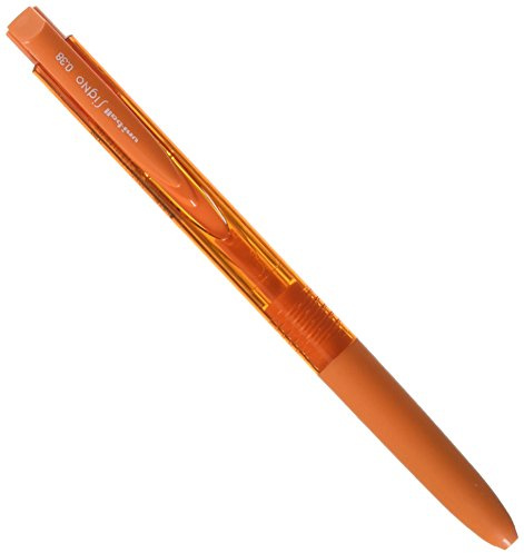 Uni Ball Signo Knock Ballpoint Pen RT1 0.38mm Color, Orange (UMN15538.4)