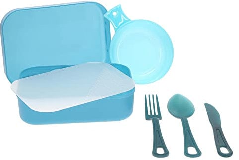 ust PackWare Mess Kit with Self Contained, BPA Free Construction and Eating Utensils for Hiking, Camping, Backpacking, Travel and Outdoor Survival