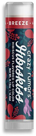 HibisKiss, 100% nat?ºrliche Lippenfarbe, Brise, 0,09 Unzen (2,5 g) - Crazy Rumors