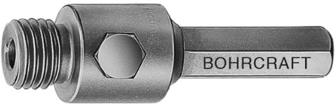 MZ-Lochsägen-Aufnahmeschaft SW 9,5 inkl. Bohrer AM 11 für Sägen 14-30 mm in BC-Verpackung
