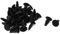 sourcingmap 32 Pcs Rivet Plastique Noir Défenseur Clip 3mm x 5mm x 13mm pour Pare-chocs de Voiture