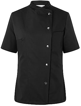 Karlowsky Damenkochjacke Greta Kurzarm Druckknöpfe 65% Polyester, 35% Baumwolle