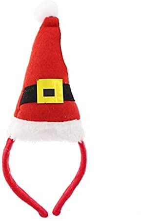 GD Haarreifen Weihnachtsmannmütze Nikolausmütze Weihnachten