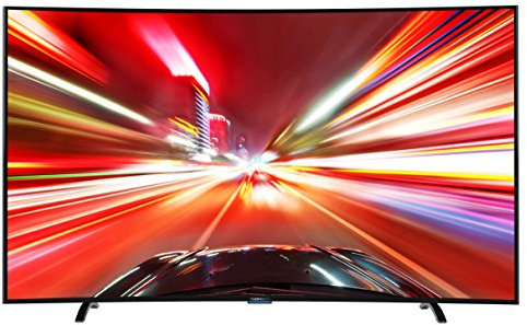 Téléviseur LCD, LED et Plasma - Thomson 55UA8596 - Téléviseur incurvé LED 4K 55 (140 cm) 16/9 - 3840 x 2160 pixels - TNT, Câble et Satellite HD - Ultra HD - Wi-Fi - DLNA - 1100 Hz
