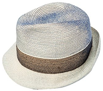CAPO Unisex Fedoras Sidney Hat, Blau (Marine 18), Small (Manufacturer Size:56)