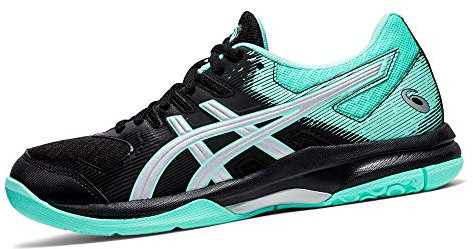 ASICS Damen Gel-Rocket 9 Volleyball-Schuh, Black Fresh Ice, Numeric_47 EU