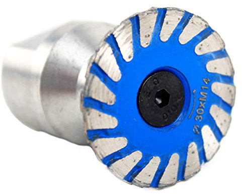 Raizi Diamantsägeblatt mit abnehmbarem Flansch Schnitzstein Marmor Beton 1 Stück (30 mm)