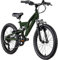 Galano Kinderfahrrad MTB 18 Zoll Fully FS180 Fahrrad Full Suspension ab 5 Jahre (Khaki, 28 cm)