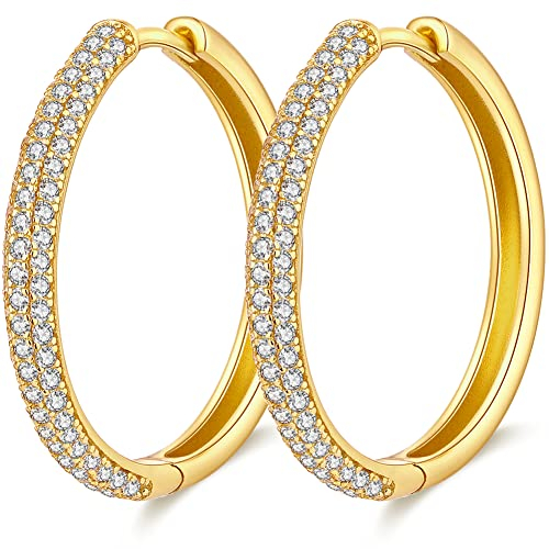 Ohrringe Damen Creolen Hängende Creolen Ohrringe Weißgold Creolen Ohrringe Gold Creolen Ohrringe Damen Ohrringe Creolen Silber Miaofu Creolen Silber Damen Ohrringe,Silber Creolen Ohrringe Gold 20mm