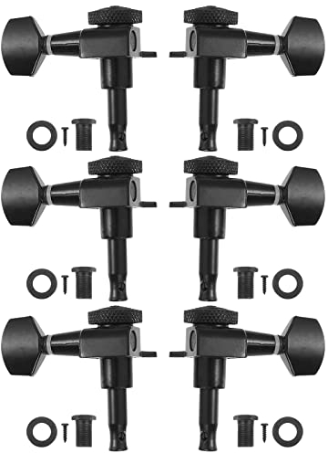 MILISTEN 6pcs String Guitar Tuners Acoustic Locking Tuner Guitar Locking Tuners Classical Guitar Tuning Peg Guitar Supply Stringed Instrument Turners Instrument Supply Converter Alloy