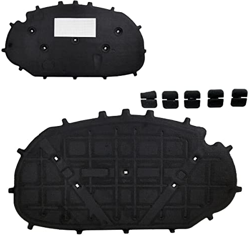 DM-Autoteile Dämmmatte Motorhaube Motorhaubendämmung Motorraumdämmung + Montagekit kompatibel für VW GOLF 6 VI alle Modelle