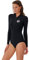 RIP CURL Womens Classic Long Sleeve Surf Suit - Black