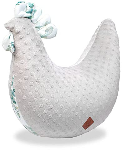 Sevira Kids - Schwangerschaftskissen Huhn, Eukalyptus