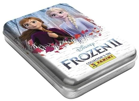 Collectors Tin of Frozen 2 Sammelkarten in Taschendose, Sammlerartikel enthält 4 Booster und 2 limitierte Edition