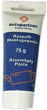 ALP Auspuffmontagepaste Auspuff Kitt Dichtmasse 75g Zement für Auspuff Reparatur Paste Cement Gasdicht