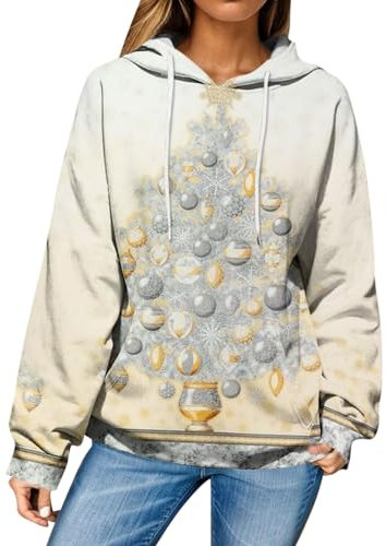 Frauen Pullover Wolldecke Mit Ärmel Erwachsene Strickjacken Für Damen Fleece Pullover Für Damen Oversized Hoodie Winter Pullover Sport Kleidung Frauen Basic Shirt Damen(1-White, S)