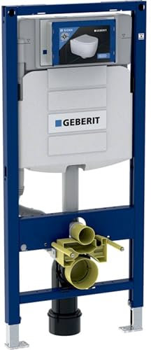WC sospeso Geberit Duofix, 112 cm, con cassetta di scarico Sigma, incl. scatola di alimentazione e di connessione, 111.900.00.5